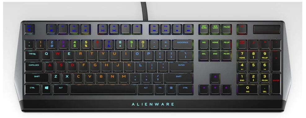 Alienware RGB 矮轴机械游戏键盘 | AW510K