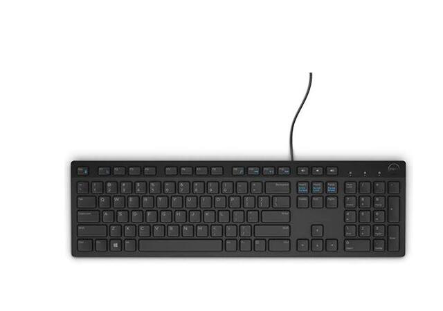 戴尔多媒体键盘（美式英语）- KB216 - 黑色